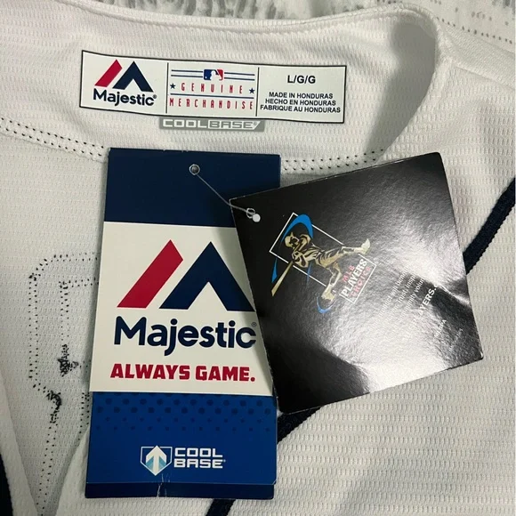 Vintage New Era Men's Large Jordan Zimmermann Detroit Tigers Authentic Jersey